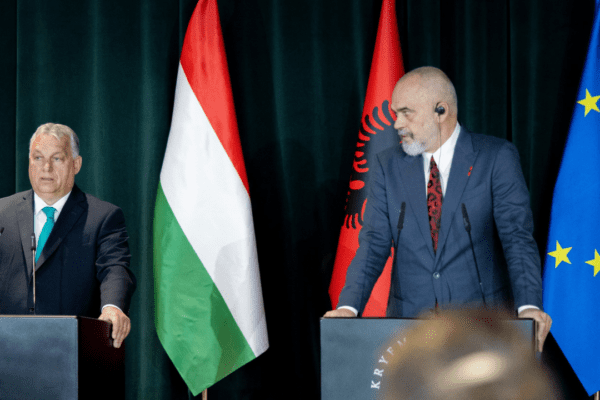 Viktor Orban visits Albania