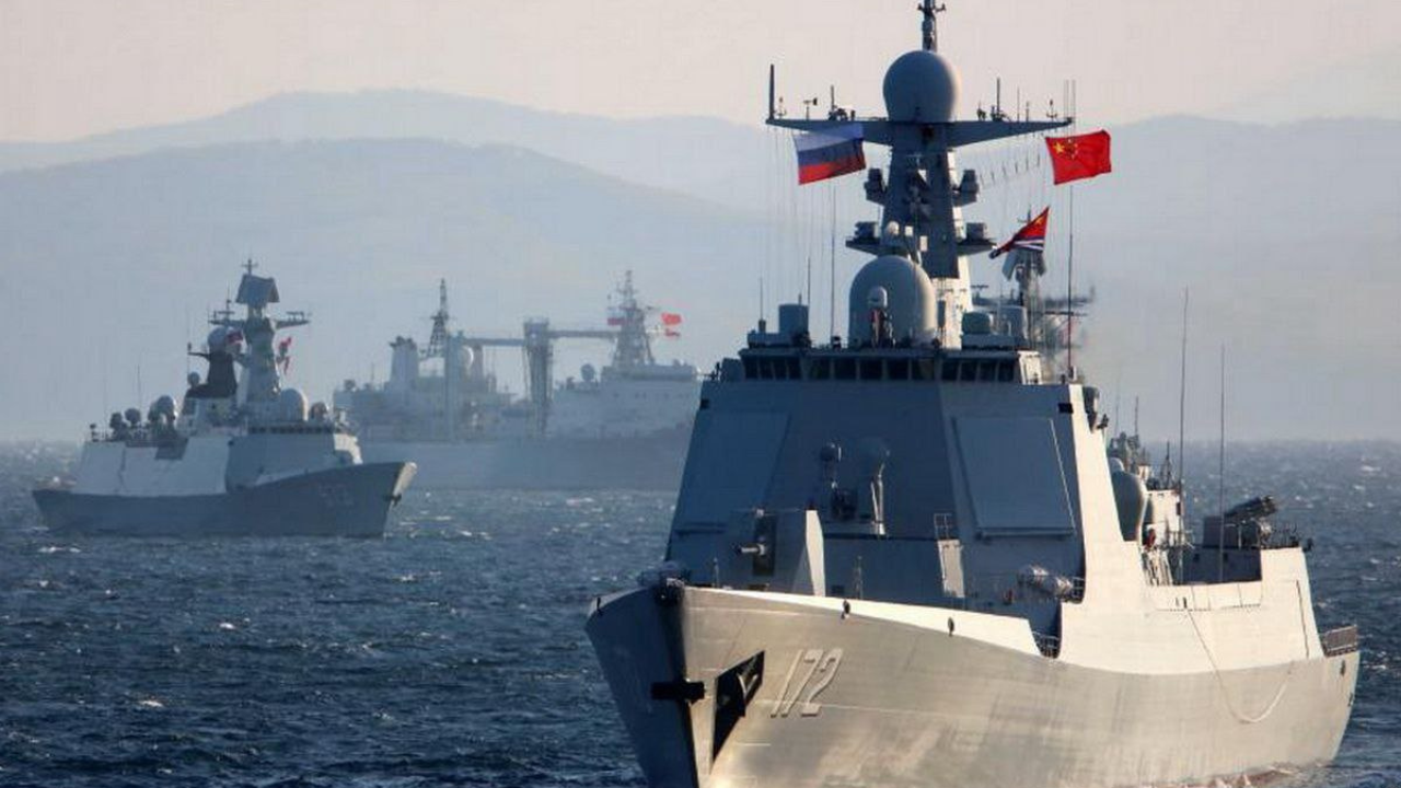 China, Russia joint naval and air exercises in the Sea of Japan