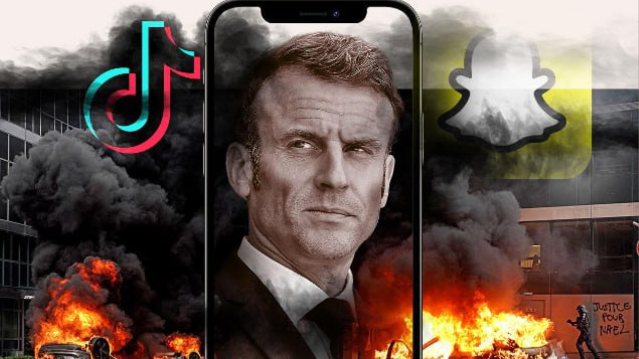 Macron is considering banning social media if rioting continues