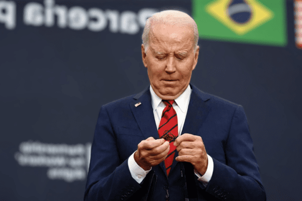 Watch: In his most embarrassing blunder ever, Biden forgets to shake hands with the president of Brazil