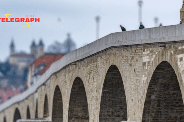 German Pushes Syrian Off A Bridge In Regensburg 🇩🇪🇸🇾