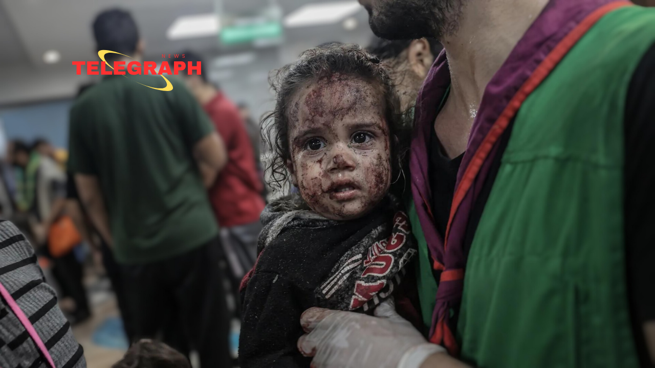 Horrifying Scene! Gaza hospital attacked by Israel; more than 500 people are killed