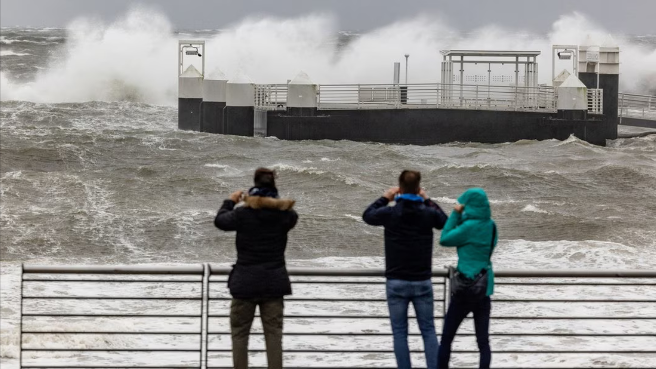 Flensburg: Worst-In-Century Storm To Hit Germany 