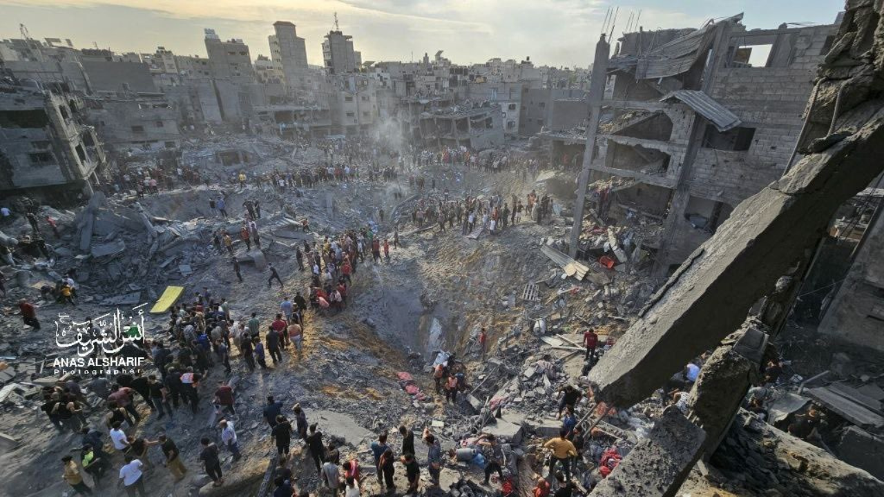 Israeli air attack killed 50 people in a Gaza refugee camp