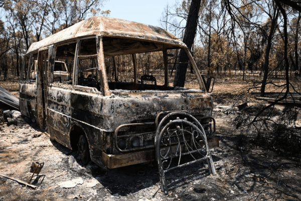 Australian Bushfires Force Residents To Evacuate